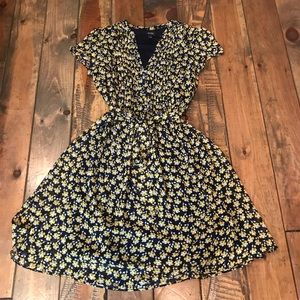 MSK floral dress
